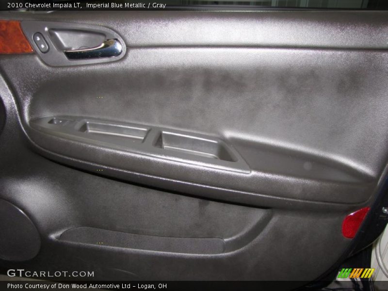 Imperial Blue Metallic / Gray 2010 Chevrolet Impala LT