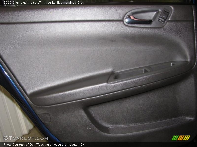 Imperial Blue Metallic / Gray 2010 Chevrolet Impala LT