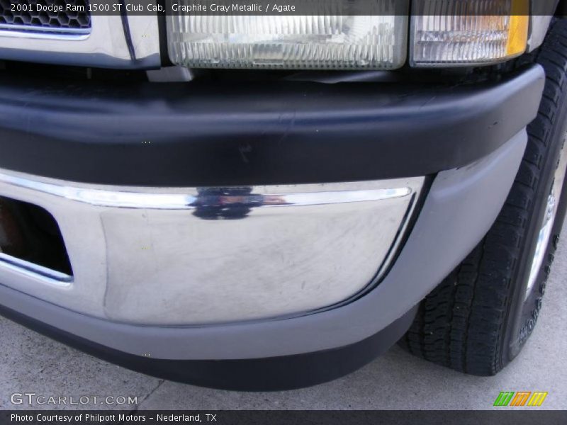 Graphite Gray Metallic / Agate 2001 Dodge Ram 1500 ST Club Cab