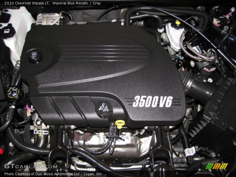 Imperial Blue Metallic / Gray 2010 Chevrolet Impala LT