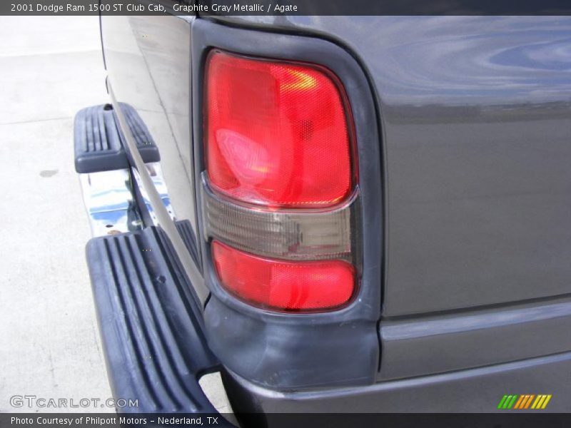 Graphite Gray Metallic / Agate 2001 Dodge Ram 1500 ST Club Cab