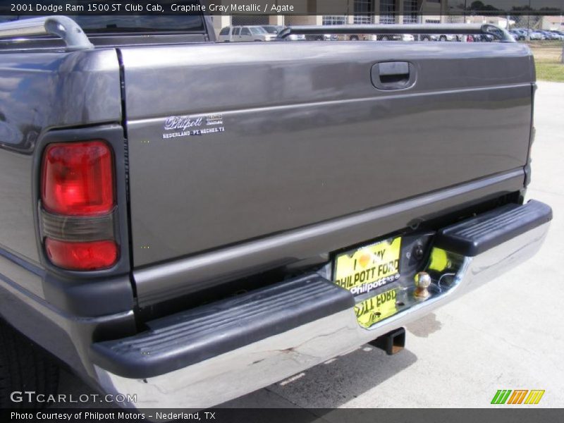 Graphite Gray Metallic / Agate 2001 Dodge Ram 1500 ST Club Cab