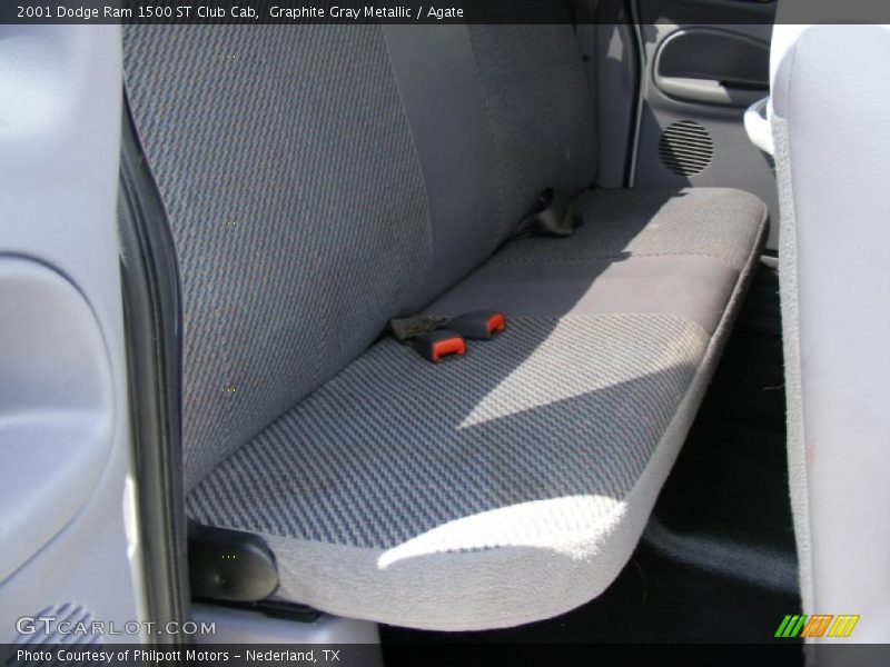 Graphite Gray Metallic / Agate 2001 Dodge Ram 1500 ST Club Cab