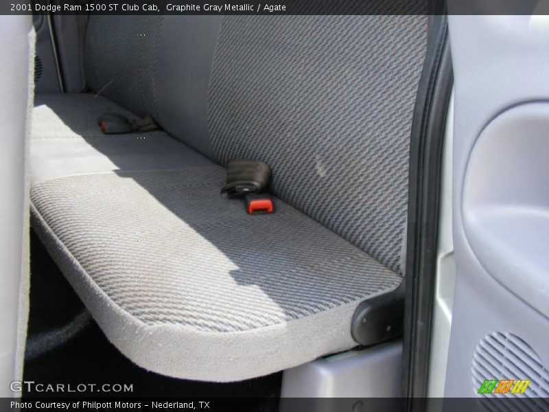 Graphite Gray Metallic / Agate 2001 Dodge Ram 1500 ST Club Cab