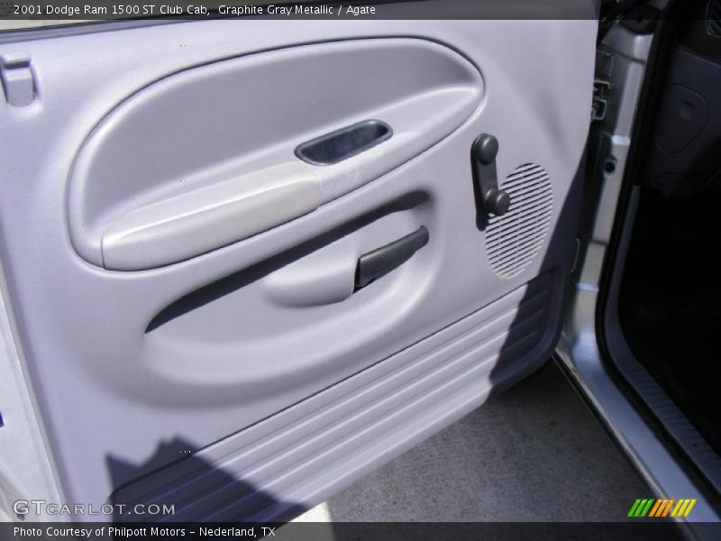 Graphite Gray Metallic / Agate 2001 Dodge Ram 1500 ST Club Cab