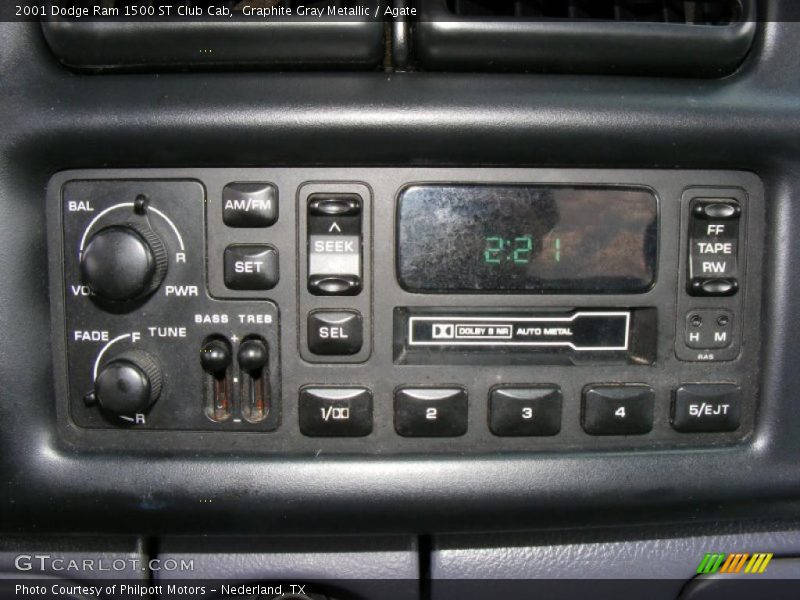 Graphite Gray Metallic / Agate 2001 Dodge Ram 1500 ST Club Cab