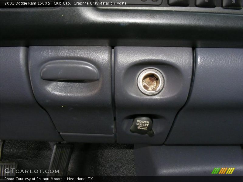 Graphite Gray Metallic / Agate 2001 Dodge Ram 1500 ST Club Cab