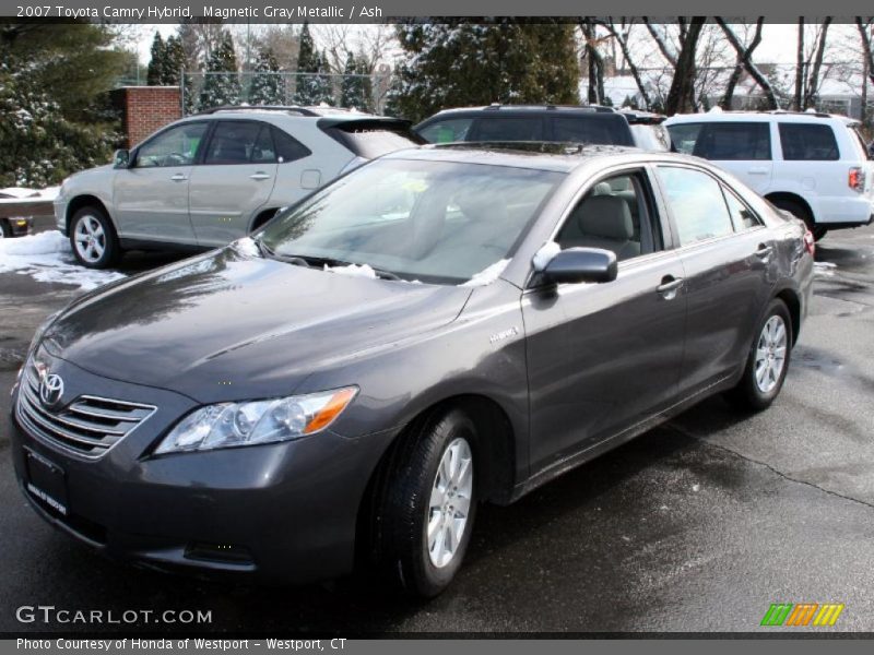 Magnetic Gray Metallic / Ash 2007 Toyota Camry Hybrid