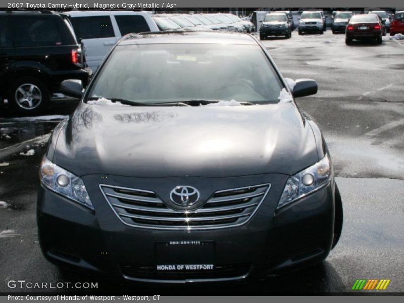 Magnetic Gray Metallic / Ash 2007 Toyota Camry Hybrid