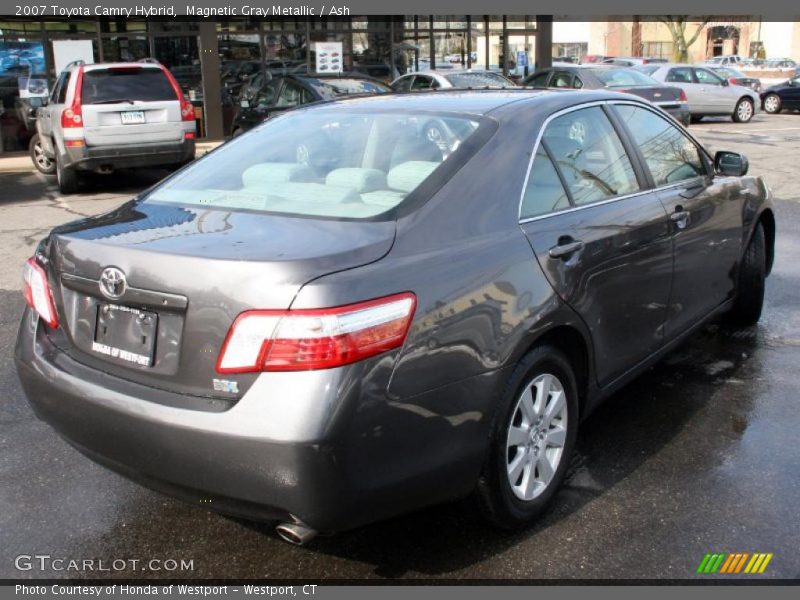 Magnetic Gray Metallic / Ash 2007 Toyota Camry Hybrid