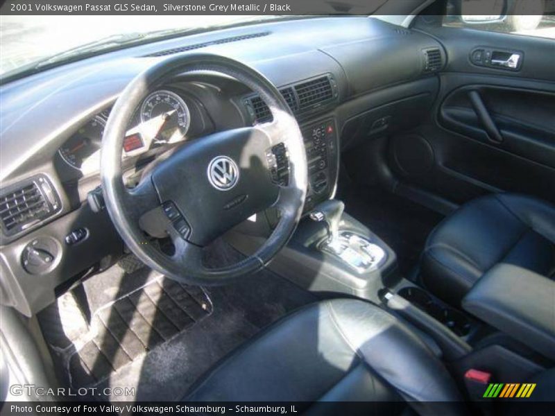 Silverstone Grey Metallic / Black 2001 Volkswagen Passat GLS Sedan