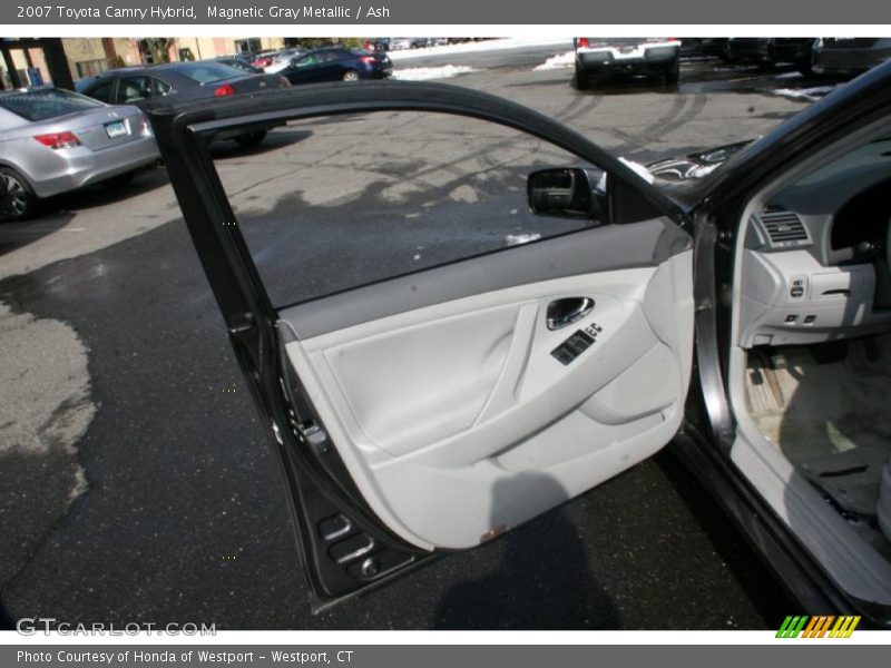 Magnetic Gray Metallic / Ash 2007 Toyota Camry Hybrid