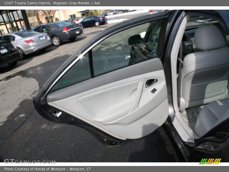 Magnetic Gray Metallic / Ash 2007 Toyota Camry Hybrid