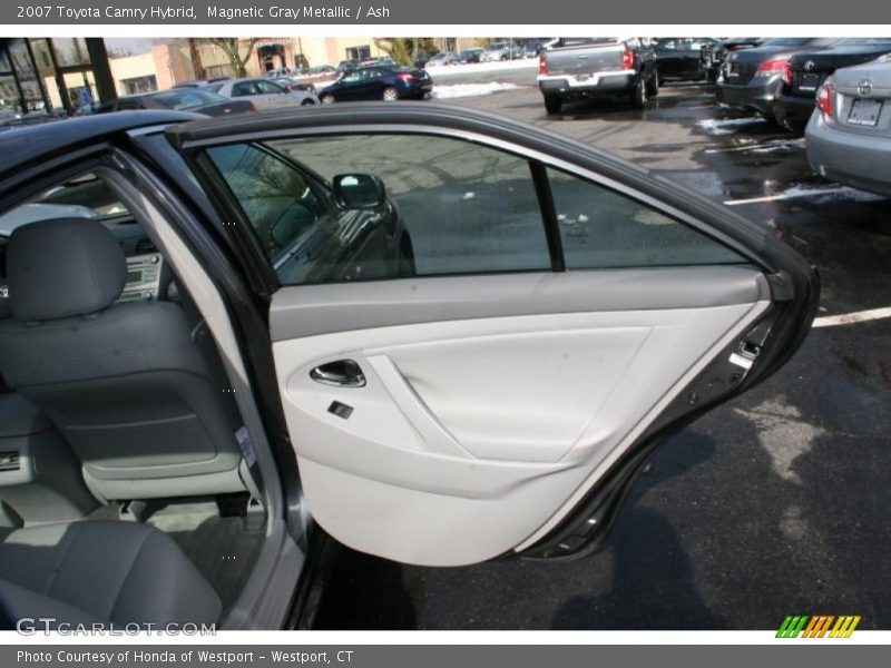 Magnetic Gray Metallic / Ash 2007 Toyota Camry Hybrid