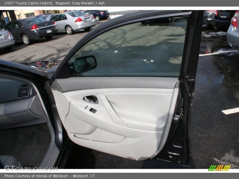 Magnetic Gray Metallic / Ash 2007 Toyota Camry Hybrid