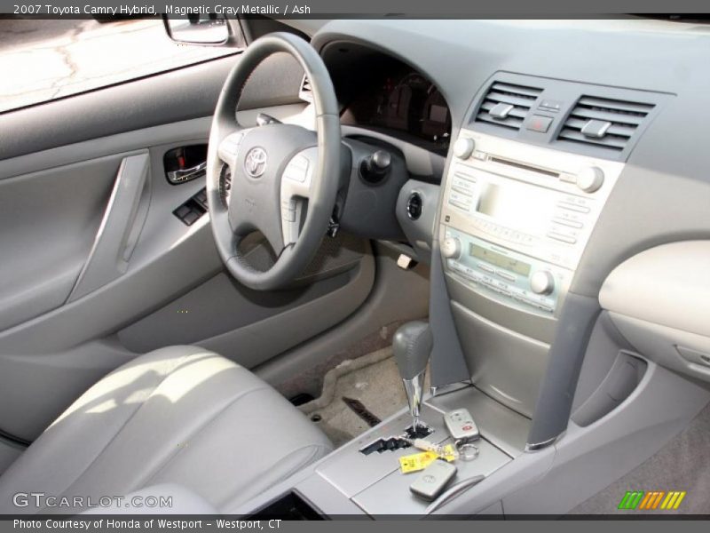 Magnetic Gray Metallic / Ash 2007 Toyota Camry Hybrid