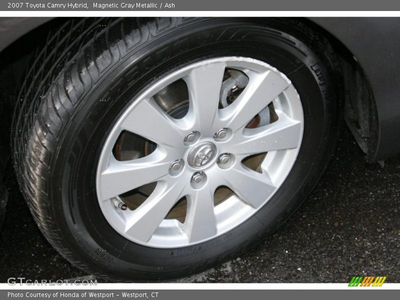 Magnetic Gray Metallic / Ash 2007 Toyota Camry Hybrid