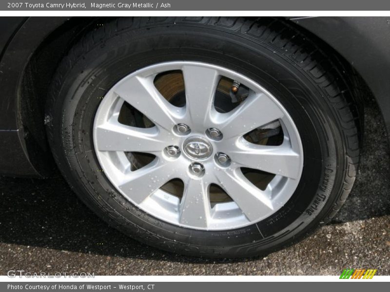 Magnetic Gray Metallic / Ash 2007 Toyota Camry Hybrid