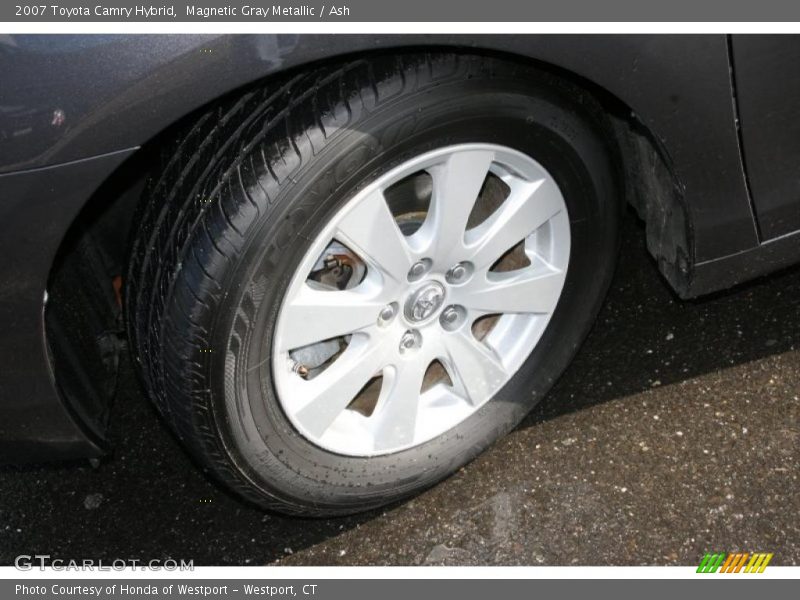 Magnetic Gray Metallic / Ash 2007 Toyota Camry Hybrid
