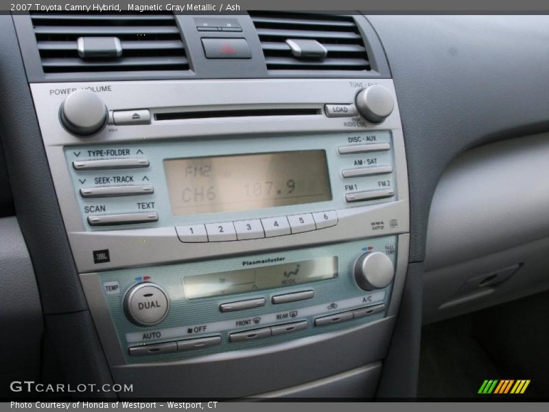 Magnetic Gray Metallic / Ash 2007 Toyota Camry Hybrid