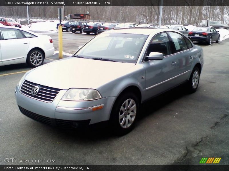 Blue Silver Metallic / Black 2003 Volkswagen Passat GLS Sedan