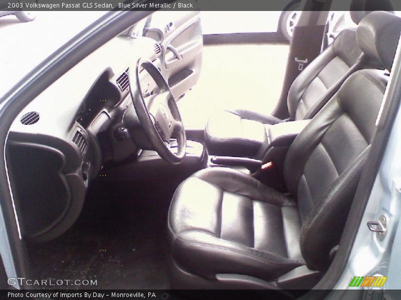 Blue Silver Metallic / Black 2003 Volkswagen Passat GLS Sedan