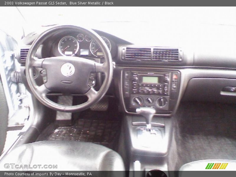 Blue Silver Metallic / Black 2003 Volkswagen Passat GLS Sedan