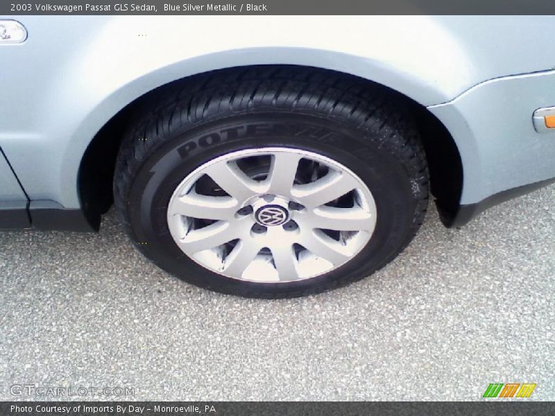 Blue Silver Metallic / Black 2003 Volkswagen Passat GLS Sedan