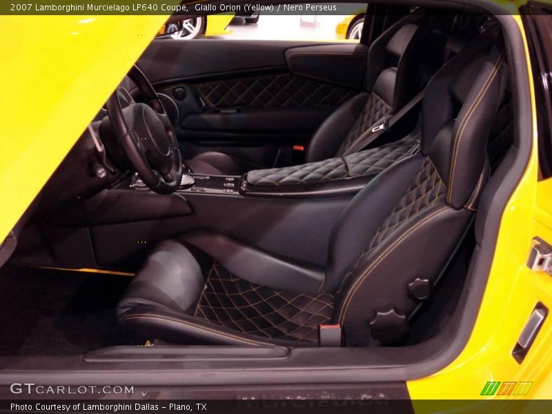  2007 Murcielago LP640 Coupe Nero Perseus Interior