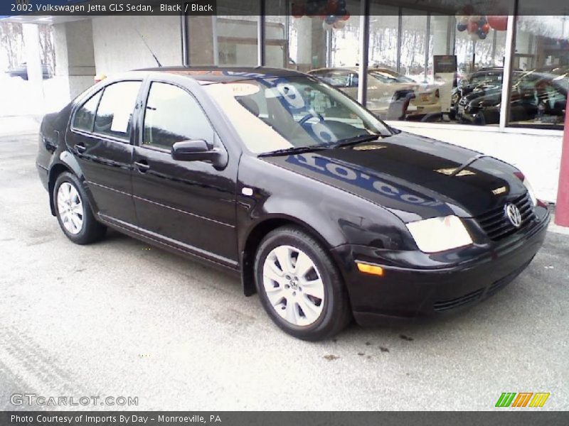 Black / Black 2002 Volkswagen Jetta GLS Sedan