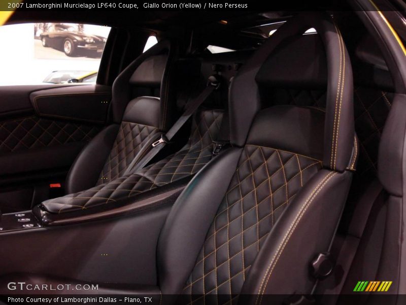  2007 Murcielago LP640 Coupe Nero Perseus Interior