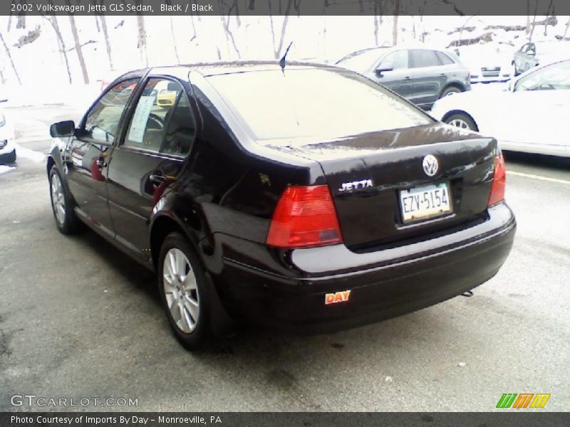 Black / Black 2002 Volkswagen Jetta GLS Sedan