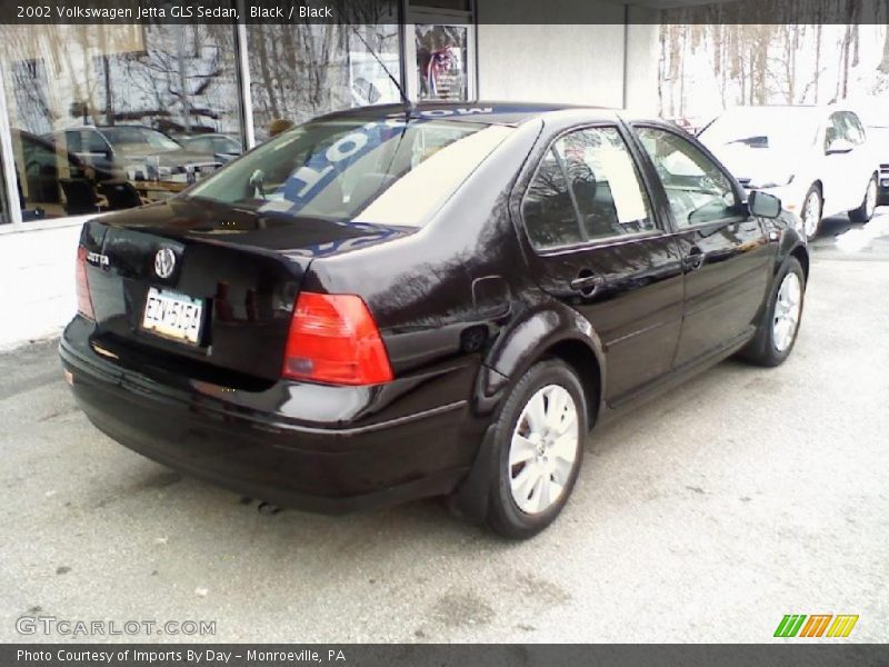 Black / Black 2002 Volkswagen Jetta GLS Sedan