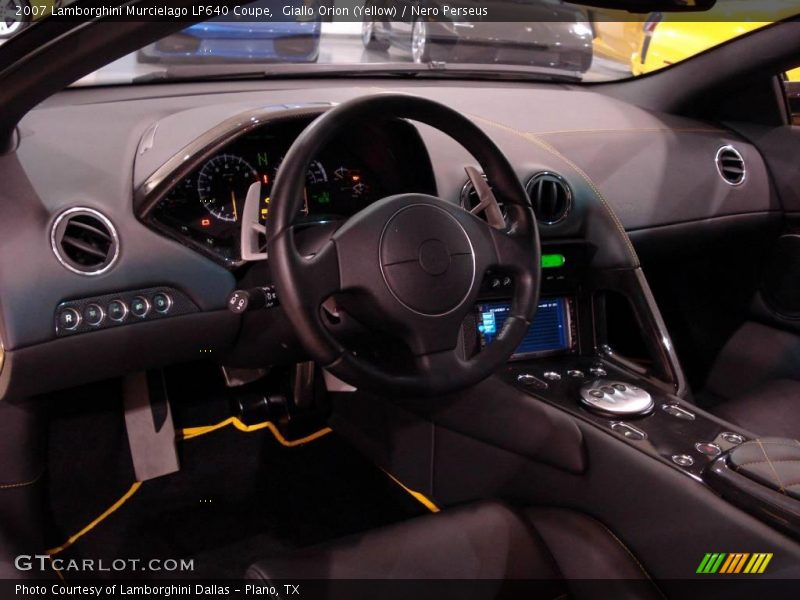 Dashboard of 2007 Murcielago LP640 Coupe