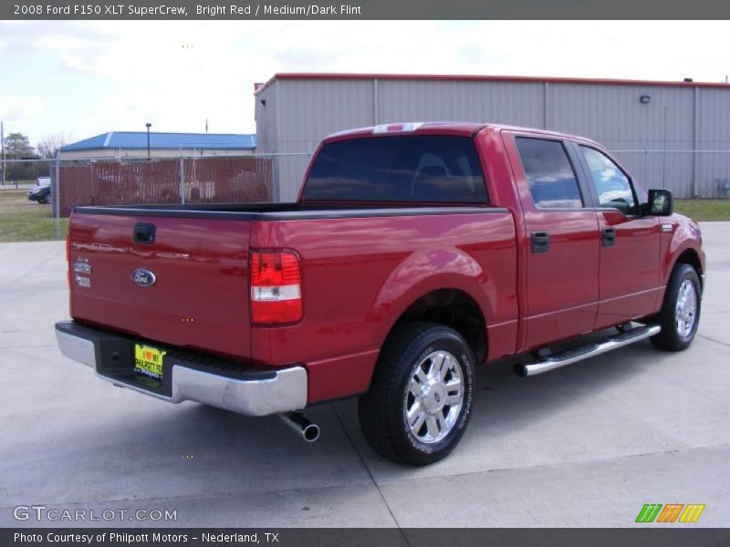 Bright Red / Medium/Dark Flint 2008 Ford F150 XLT SuperCrew