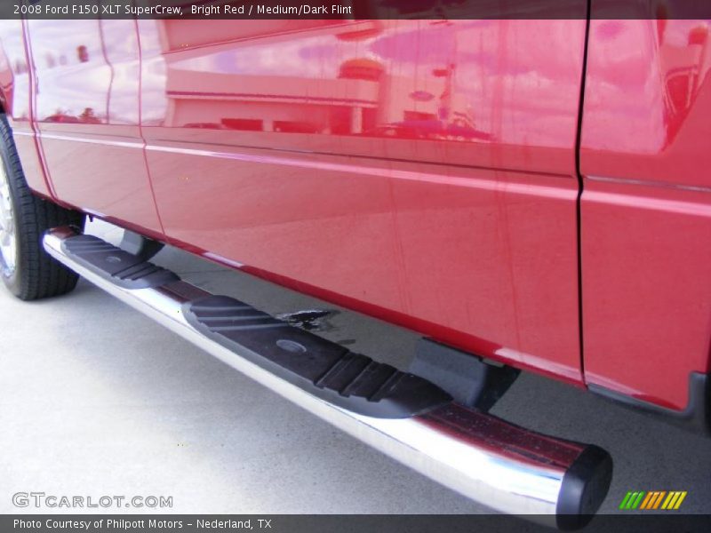 Bright Red / Medium/Dark Flint 2008 Ford F150 XLT SuperCrew