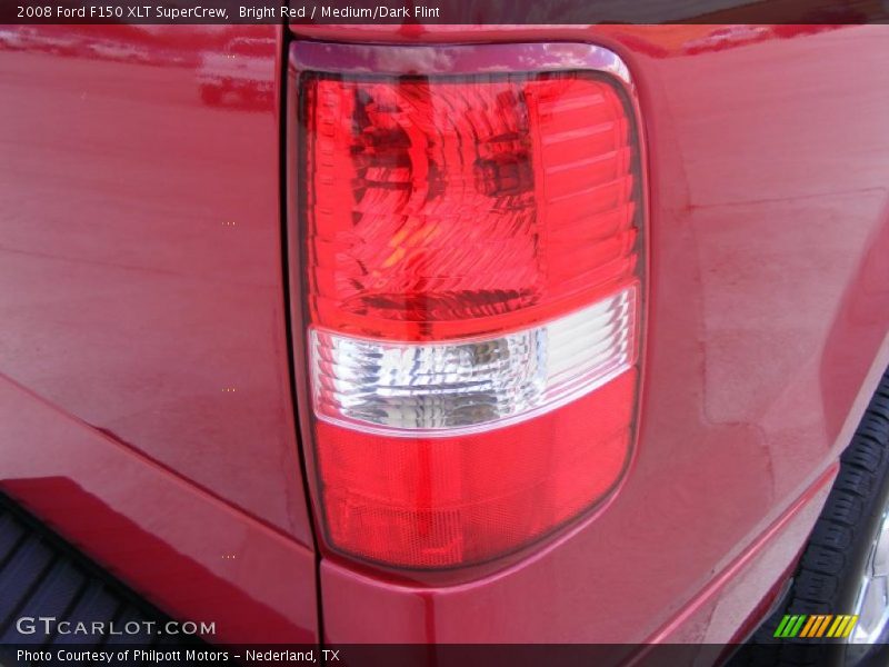 Bright Red / Medium/Dark Flint 2008 Ford F150 XLT SuperCrew