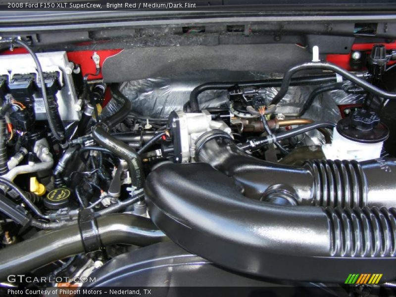 Bright Red / Medium/Dark Flint 2008 Ford F150 XLT SuperCrew