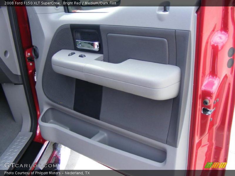 Bright Red / Medium/Dark Flint 2008 Ford F150 XLT SuperCrew