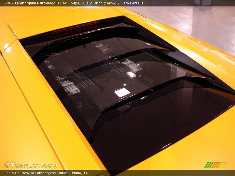 Giallo Orion (Yellow) / Nero Perseus 2007 Lamborghini Murcielago LP640 Coupe