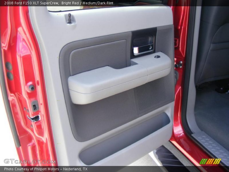 Bright Red / Medium/Dark Flint 2008 Ford F150 XLT SuperCrew