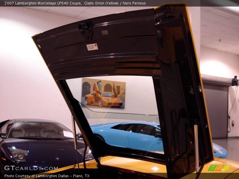 Giallo Orion (Yellow) / Nero Perseus 2007 Lamborghini Murcielago LP640 Coupe