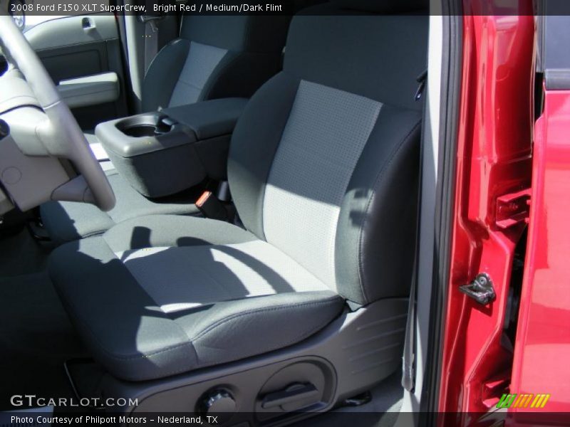Bright Red / Medium/Dark Flint 2008 Ford F150 XLT SuperCrew