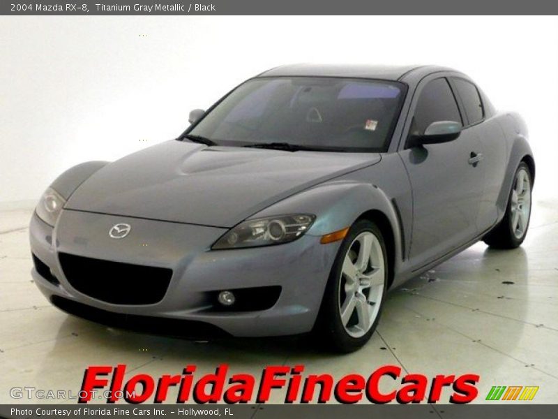 Titanium Gray Metallic / Black 2004 Mazda RX-8