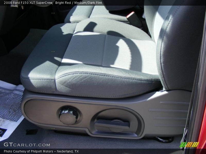 Bright Red / Medium/Dark Flint 2008 Ford F150 XLT SuperCrew