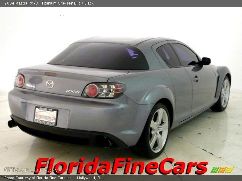 Titanium Gray Metallic / Black 2004 Mazda RX-8