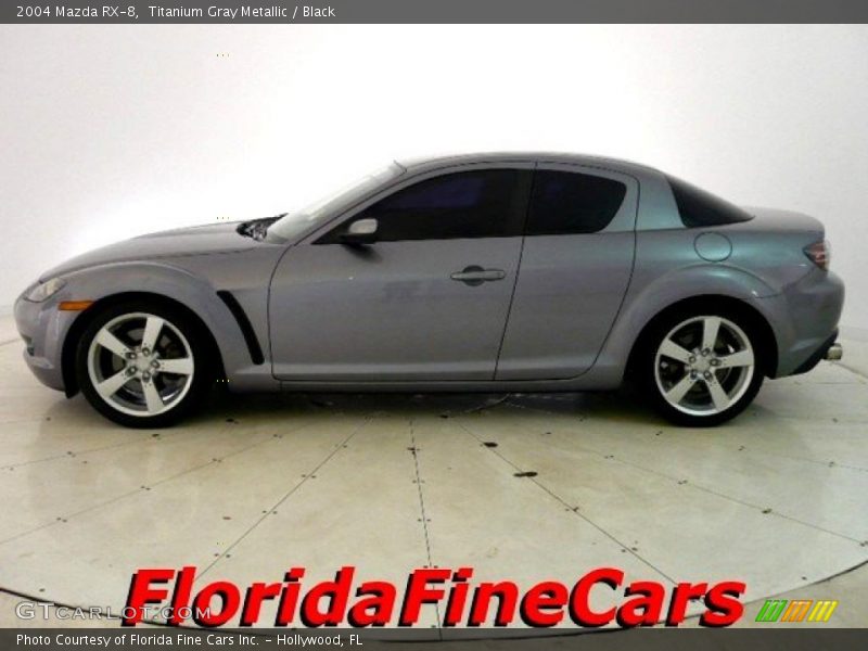 Titanium Gray Metallic / Black 2004 Mazda RX-8