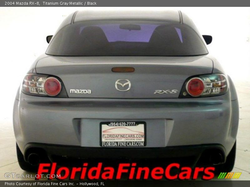 Titanium Gray Metallic / Black 2004 Mazda RX-8