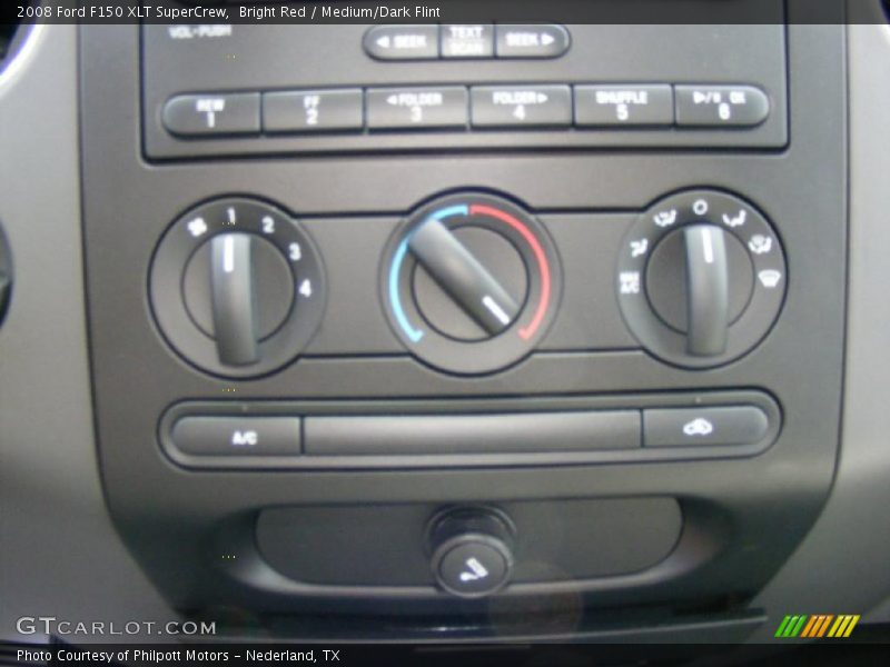Bright Red / Medium/Dark Flint 2008 Ford F150 XLT SuperCrew