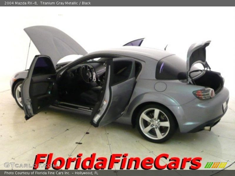 Titanium Gray Metallic / Black 2004 Mazda RX-8